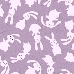 bouncing bunnies - purple - SHW1005 H