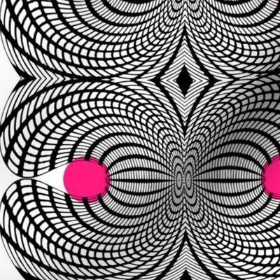 Modernist psychedelic swirl (living-room)