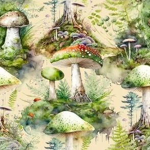 Mushroom in the forest