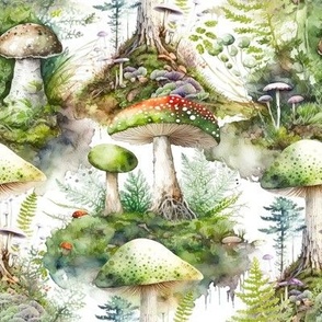 Mushroom in the forest