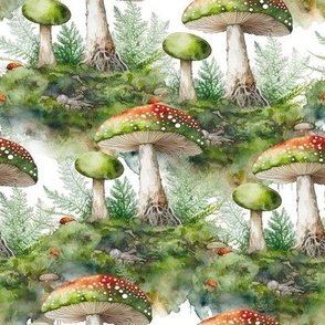 Mushroom in the forest