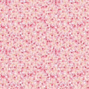 pink and red confetti