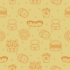 fast-food-seamless-pattern