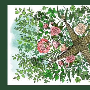 Saint Brigid's Cross in the Celtic Spring 