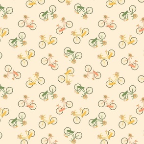 bike pattern - small