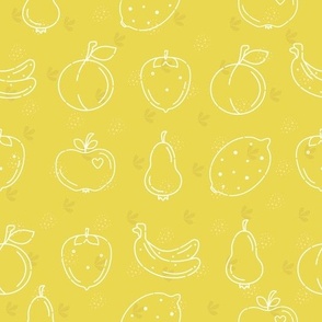 fruits-yellow-pattern