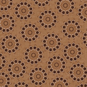 brown mandala texture-01
