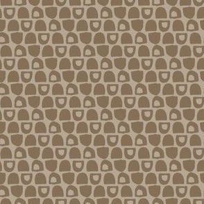 Brown Coordinate Pattern CB2 (part of Little Africa collection Quilt A)