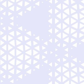Digital Lavender Triangle Pattern