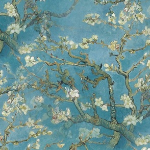 1890 Almond Blossoms by Van Gogh - Original Colors