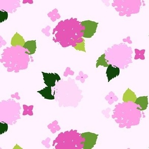 Hydrangea Spring Garden, Pink, 12in