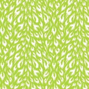 Leopard Print Duotone - Lime - SMALL