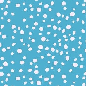 Pastel Garden_dots in blue_MEDIUM