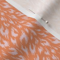 Leopard Print Duotone - Peach and Cotton Candy - SMALL