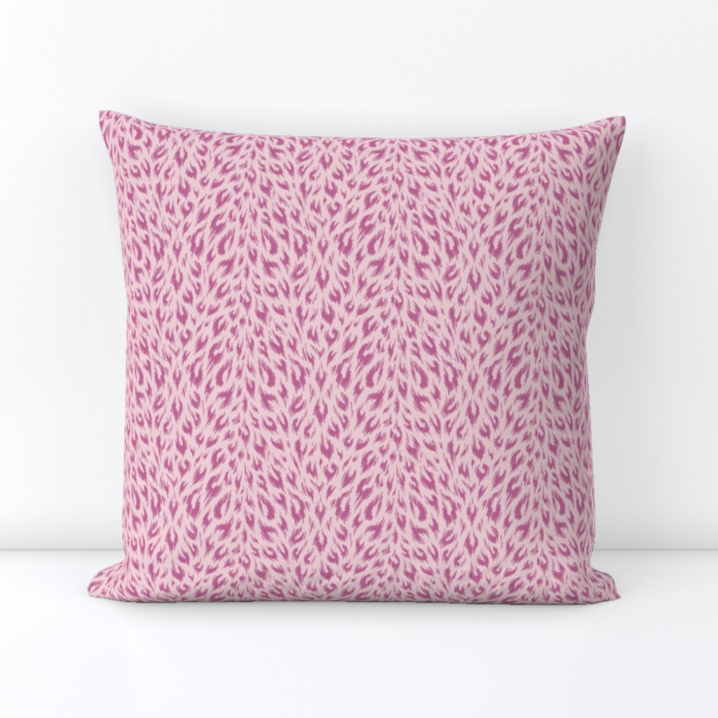 Leopard Print Duotone - Cotton Candy and Peony - SMALL