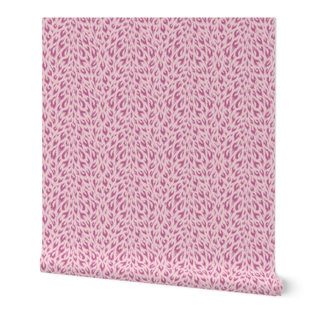 Leopard Print Duotone - Cotton Candy and Peony - SMALL