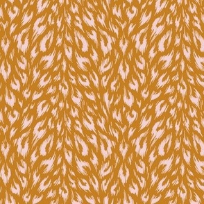 Leopard Print Duotone - Desert Sun and Cotton Candy - SMALL