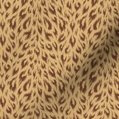 Leopard Print Duotone - Honey and Cinnamon - SMALL