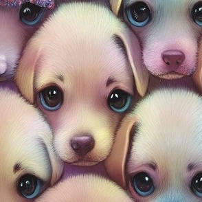 Cute Disco Puppies Unicorn Style