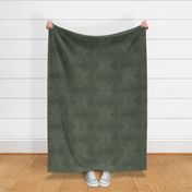 Olive Green Mudcloth Weaving Lines - large