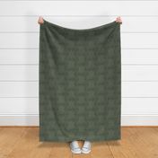 Olive Green Mudcloth Weaving Lines - medium