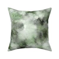 Marble smoky watercolor Gold green
