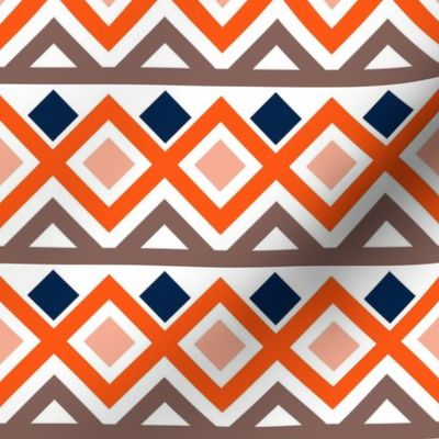 aztec diamond stripe large scale