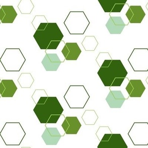 Green hexagons / small scale