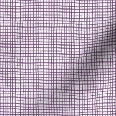 BLACK PLUM BRUSHED WEAVE 