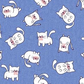 Cute Cats - Periwinkle