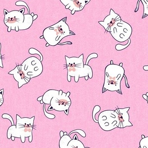 Cute Cats - Pink