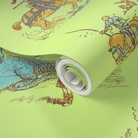 The Reluctant Dragon Toile
