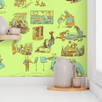 The Reluctant Dragon Toile