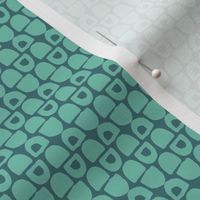 Teal Coordinate Pattern TL4 (part of Little Africa collection Quilt B)