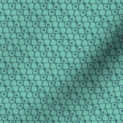 Teal Coordinate Pattern TL4 (part of Little Africa collection Quilt B)