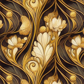 Art Nouveau Swirly pattern