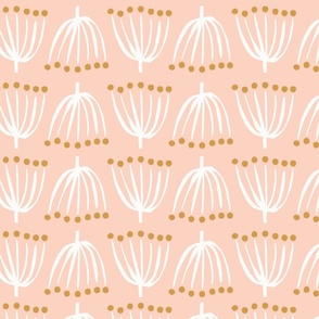 Spindly Seedlings | Peachy Pink + Ochre