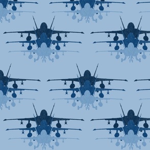 Monochrome -F-18 Navy Blue