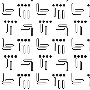 Basic Strokes, Stripes, and Dots | Monochrome 