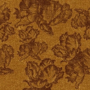 Bronze Floral LARGE