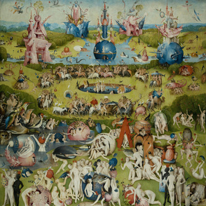 The Garden of Earthly Delights by Hieronymus Bosch - Center Panel