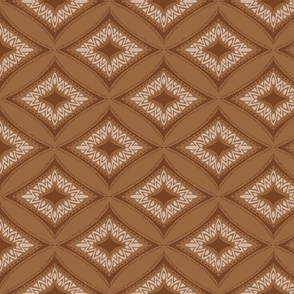 Java Diamonds Caramel - Large