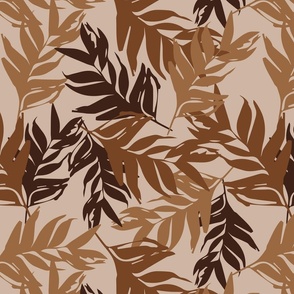 Earth Tone Leaves