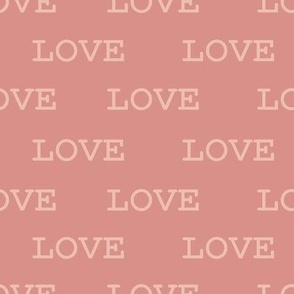 BKRD Sweet Valentine Love 8x8 mauve