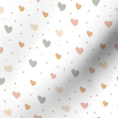 BKRD Sweet Valentine Confetti Hearts 8x8