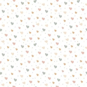 BKRD Sweet Valentine Confetti Hearts 4x4