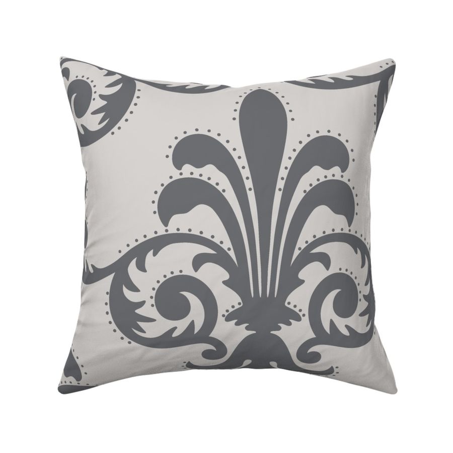 1655 jumbo - Fleur-de-Lis Damask