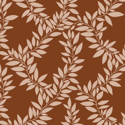 Brown Leaves Fabric, Wallpaper and Home Decor | Spoonflower