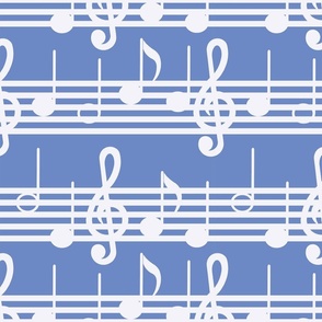 musical scale and notes 12x12 