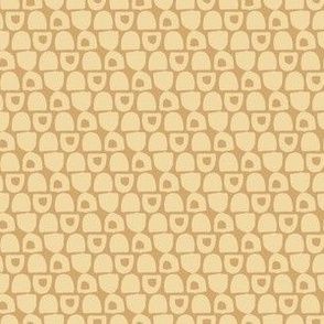 Mustard Coordinate Pattern MY4 (part of Little Africa collection Quilt D)